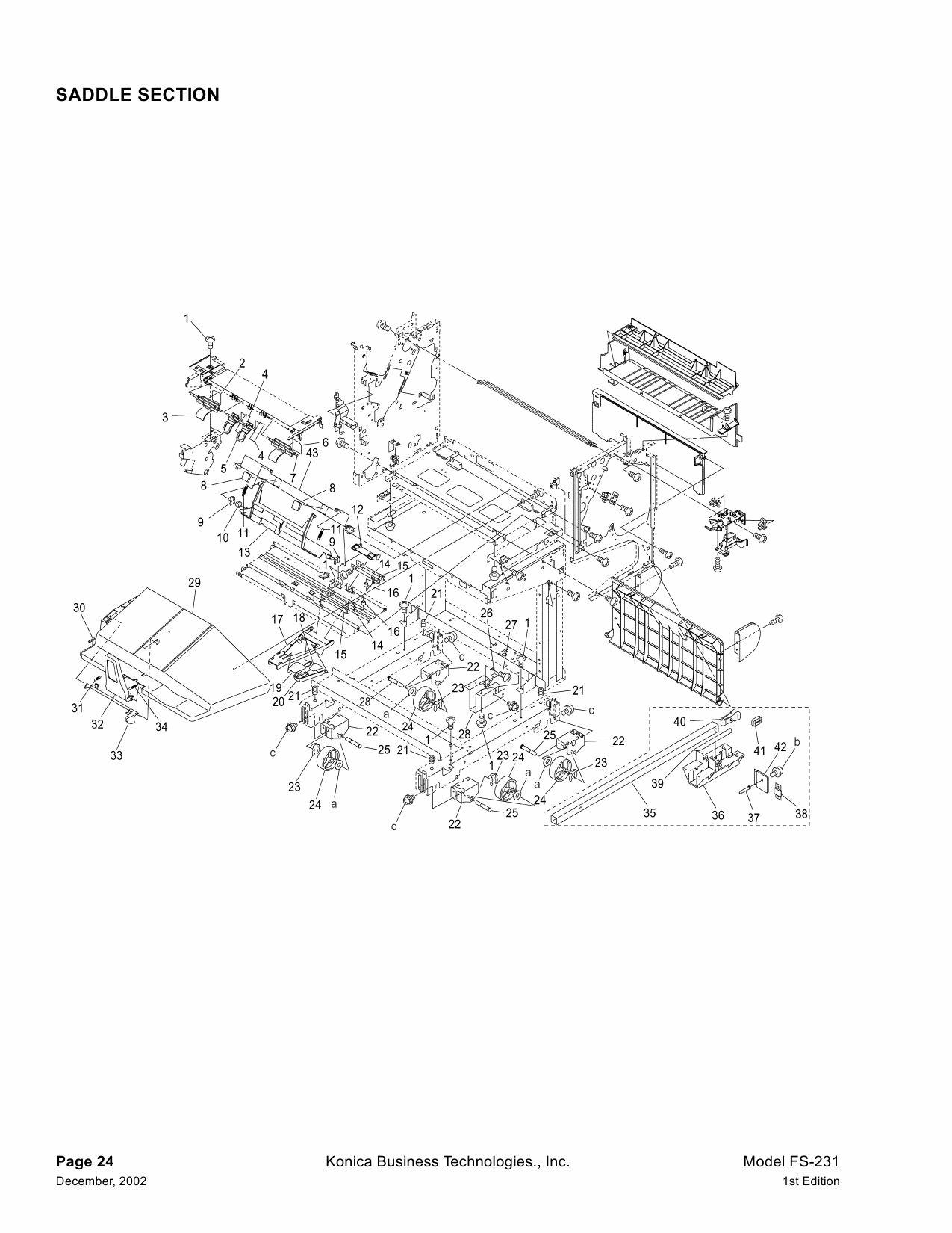 Konica-Minolta Options FS-231 Parts Manual-6